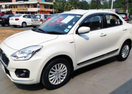 True value certified Dzire ZXI- side view