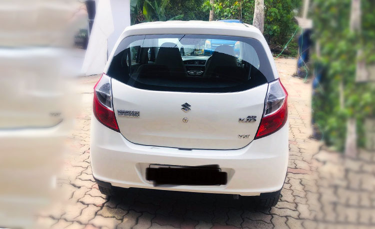 Maruti k10vxi true value certified- backview