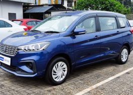 Ertiga ZXI True value certified sideview