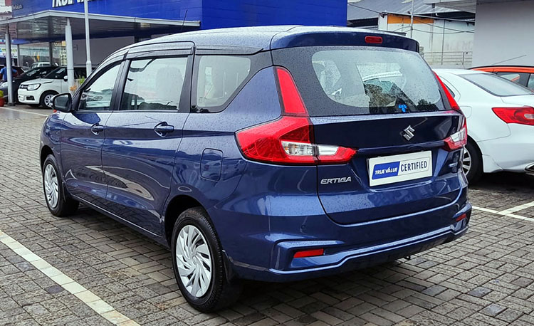 Ertiga ZXI True value certified- back view