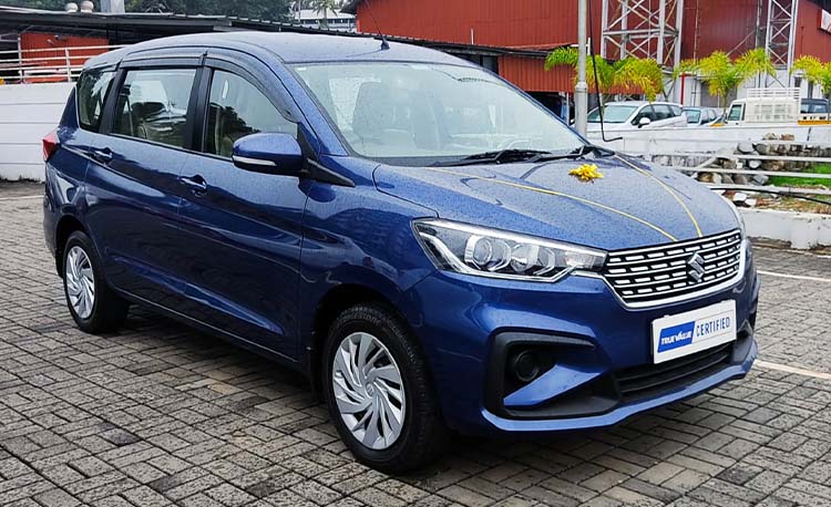 Ertiga ZXI True value certified- front view