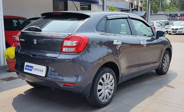 True Value Certified Baleno Alpha -Backview