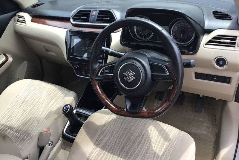 2017-Dzire-ZXI+-used-car-interior