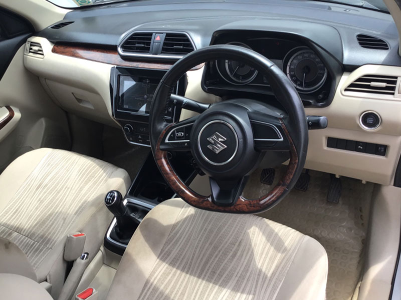 2017-Dzire-ZXI+-used-car-interior