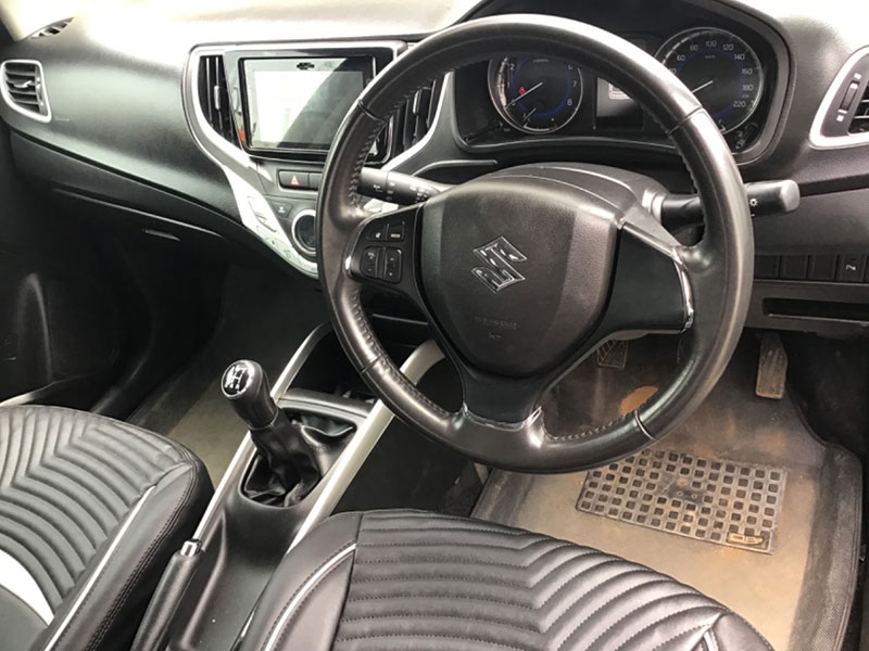 2018-Baleno-Alpha Used-car-interior-View