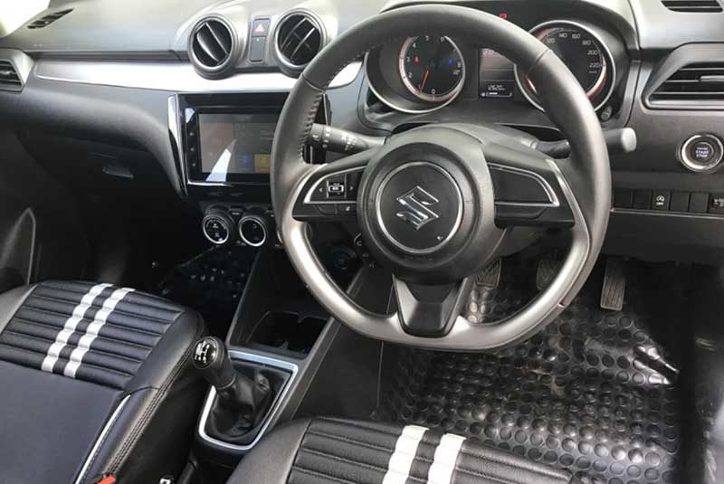 2021-swift-Zxi-used-car-interior-view