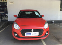 Swift zxi 2019 red color used car