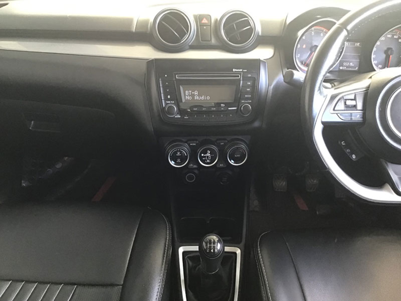 Swift zxi 2019 red color used car