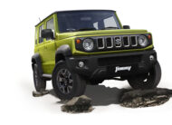 Jimny Kinetic Yellow Bluish Black Roof