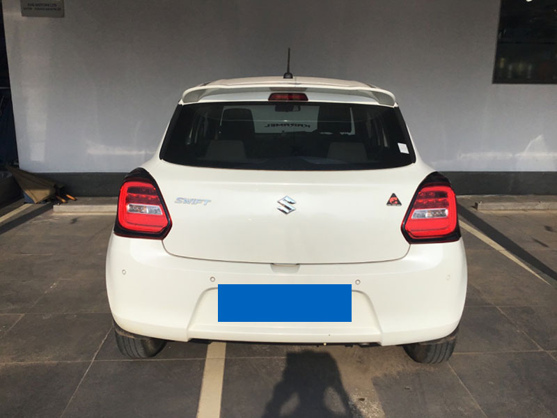 Swift 2019 used car back