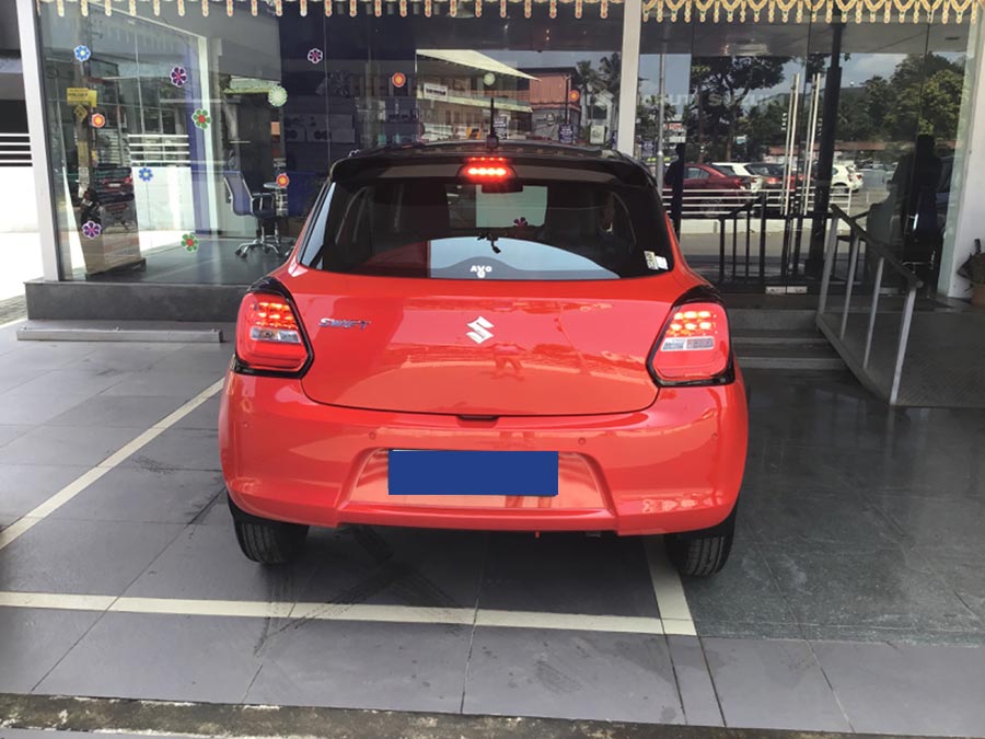 Swift VXI 2023 True value car back view